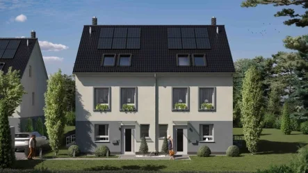   - Haus kaufen in Lindau (Bodensee) - KfW40+ Doppelhaushälfte mit Seeblick!