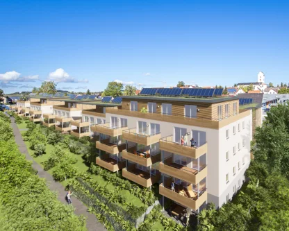 Ansicht 4 - Wohnung kaufen in Emmingen-Liptingen - Neubau- Penthouse Wohnung mit großzügiger Dachterrasse!