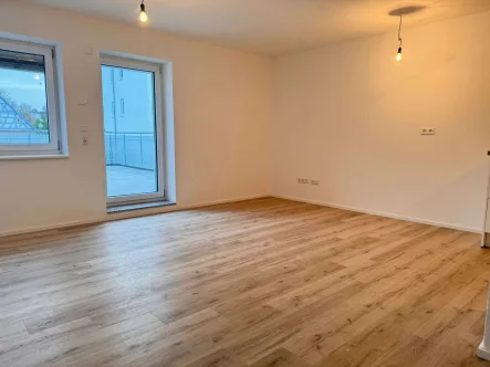   - Wohnung kaufen in Emmingen-Liptingen - 3-Zimmer OG Wohnung mit Terrrasse und Einbauküche-Erstbezug!