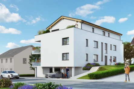   - Wohnung kaufen in Tuningen - Neubauprojekt 3-Zimmer EG Wohnung mit Balkon!