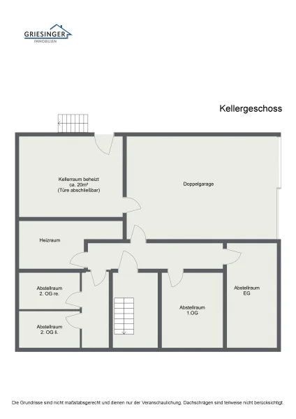Grundriss - Kellergeschoss - 2D
