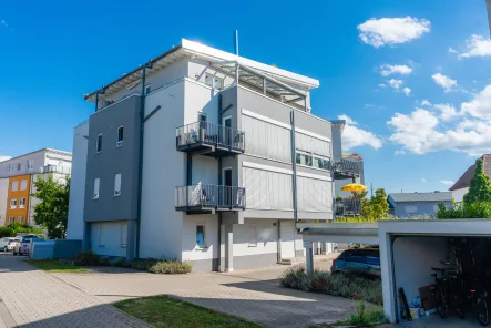 Hausansicht - Wohnung kaufen in Speyer - Luxuriöse Penthouse Wohnung mit Domblick **Provisionsfrei**