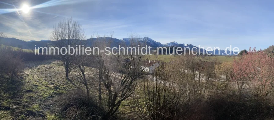 Hochfellnblick - Wohnung kaufen in Bernhaupten - Hochfellnblick - BergenDachgeschoss mit Berg- und Weitblick