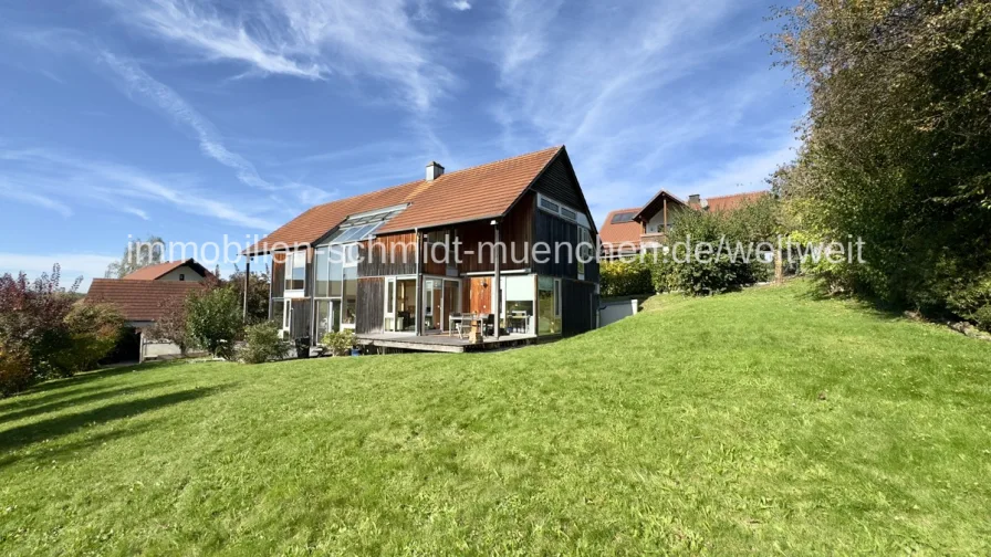 Garten - Haus kaufen in Wurmsham / Pauluszell - Exklusives Architektenhaus mit großem Grundstück. Ihr Traum vom Eigenheim