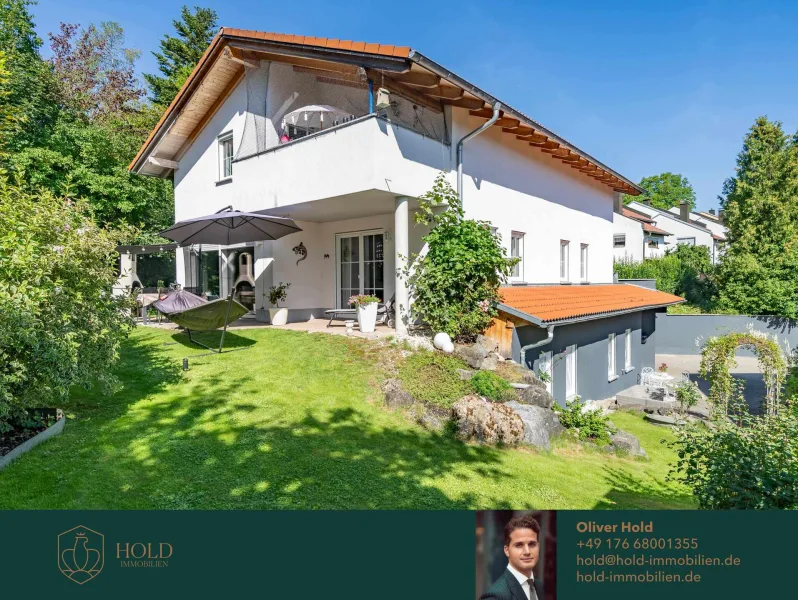 Titelbild - Haus kaufen in Kempten (Allgäu) - Wohnen auf höchstem Standard: Einfamilienhaus mit Einliegerwohnung in Top-Lage