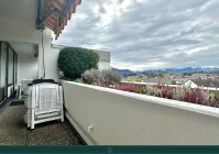 Dachterrasse mit Bergblick