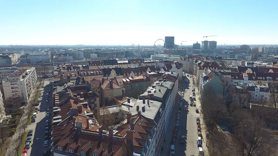 Blick auf Elsässer Strasse