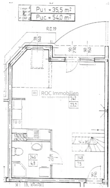 Grundriss untere Ebene