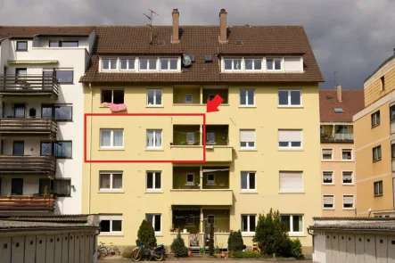 3-ZW mit Loggia, KA-Südweststadt - Wohnung mieten in Karlsruhe - Modernisierte 3-ZW mit EBK und Loggia, KA-Südweststadt