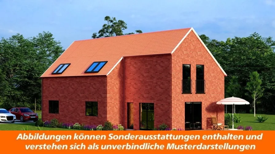 Visualisierung - Haus kaufen in Burgwedel - Neubau: Wohnhöfe "Eiermarkt" Großburgwedel