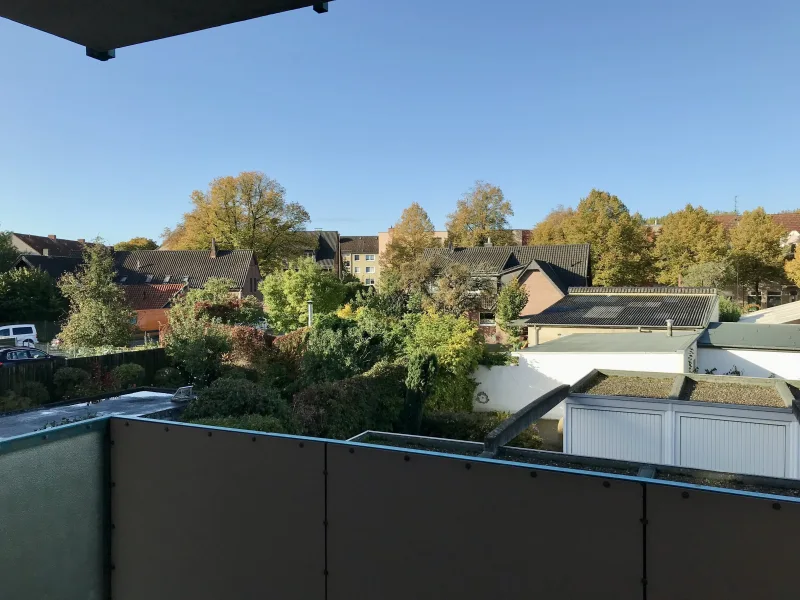 Weitblick vom Balkon