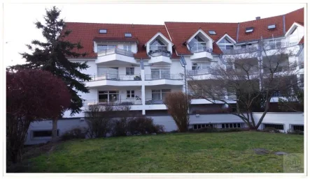 Süd- Ost Ansicht- Gartenblick - Wohnung kaufen in Calw- Heumaden - Top Single Studio- oder Senj.  Wohnung in 1A Halb- Höhenlage- 2 Balkone, 1 TG-PKW-StPl., 1 UG-Abst. R., Einbauküche- etc.  