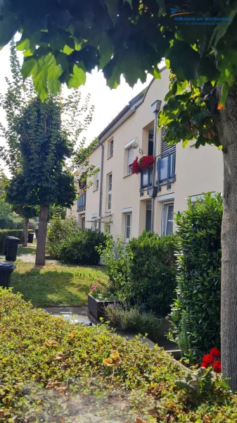 Hausansicht - Wohnung kaufen in Fellbach - "3-Zimmer-Wohnung im Herzen von Fellbach – Ihr urbanes Zuhause!"