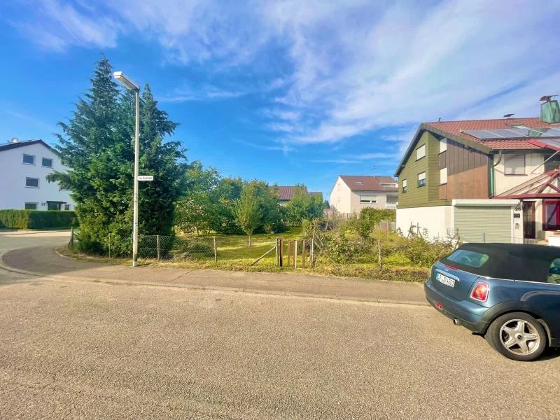 Bild 1 - Grundstück kaufen in Benningen am Neckar - Ruhig gelegener Bauplatz in einem gewachsenen Wohngebiet in Benningen!