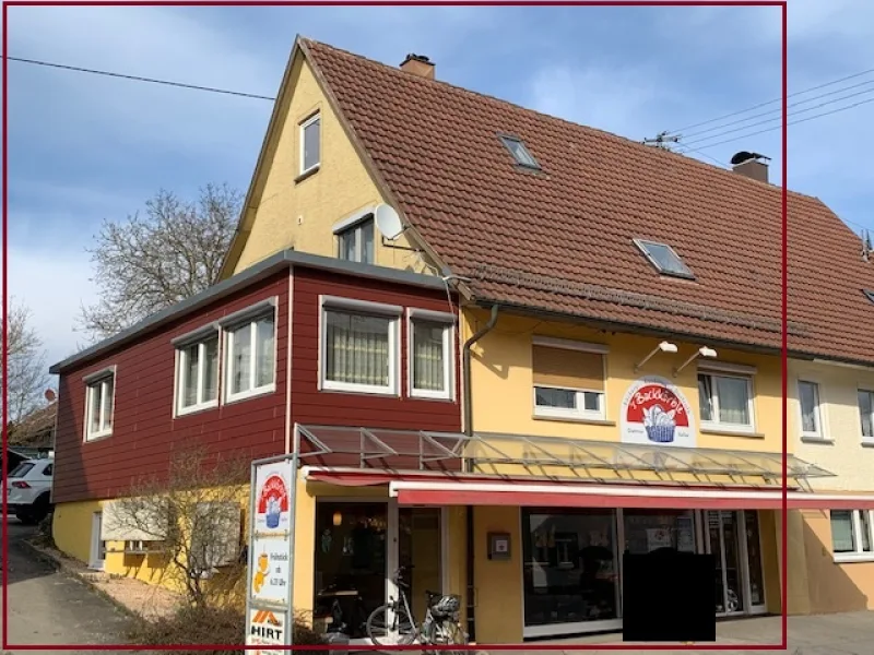 Ansicht Exposé - Haus kaufen in Oberndorf am Neckar / Bochingen - Doppelhaushälfte mit einer Wohnung und vermietetem Ladengeschäft