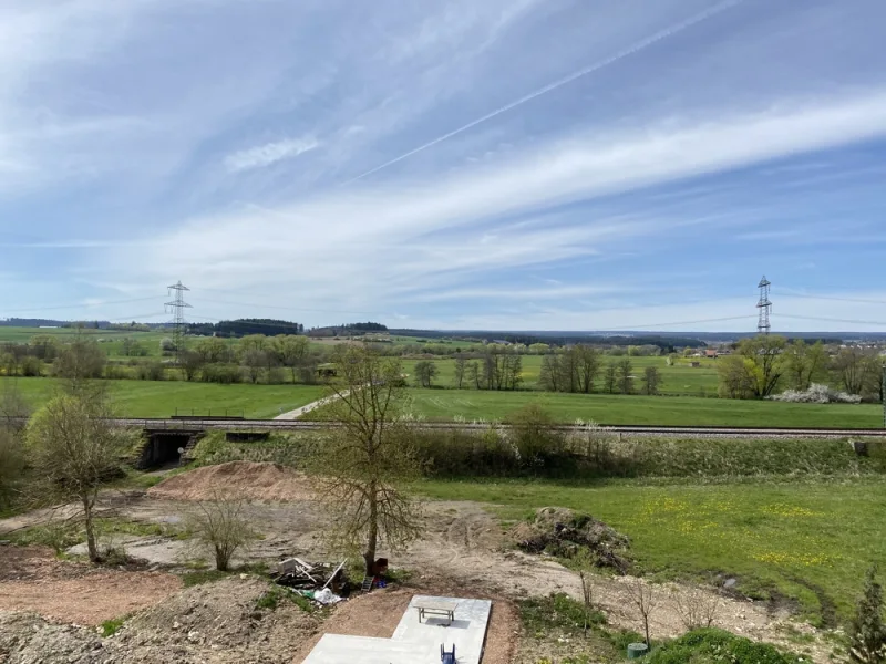 Beispiel Aussicht - Wohnung kaufen in Villingen-Schwenningen - Exklusive 3 Zimmer Neubauwohnung, auf Wunsch mit eigenem Garten, in VS-Marbach