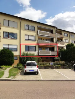 1692366397-Hausansicht_2.png - Wohnung kaufen in Aalen - 4 Zimmer Eigentumswohnung - sofort beziehbar!