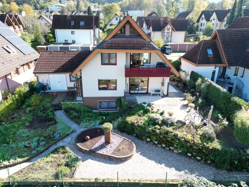 Garten Terrasse von Oben