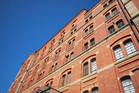 Außenansicht - Büro/Praxis mieten in Karlsruhe - 538m² vielseitig nutzbares Loftbüro in historischem Gebäude