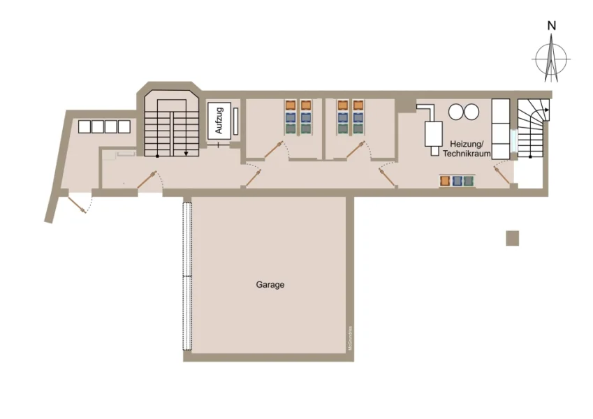 Grundriss Untergeschoss