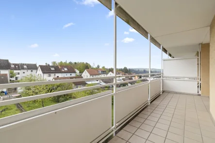 Balkon 1 - Wohnung kaufen in Waldbronn / Reichenbach - Bald renoviert! Ihre Chance in Reichenbach