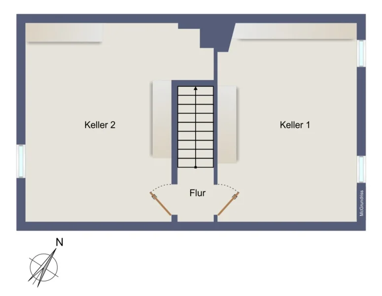 Grundriss Untergeschoss