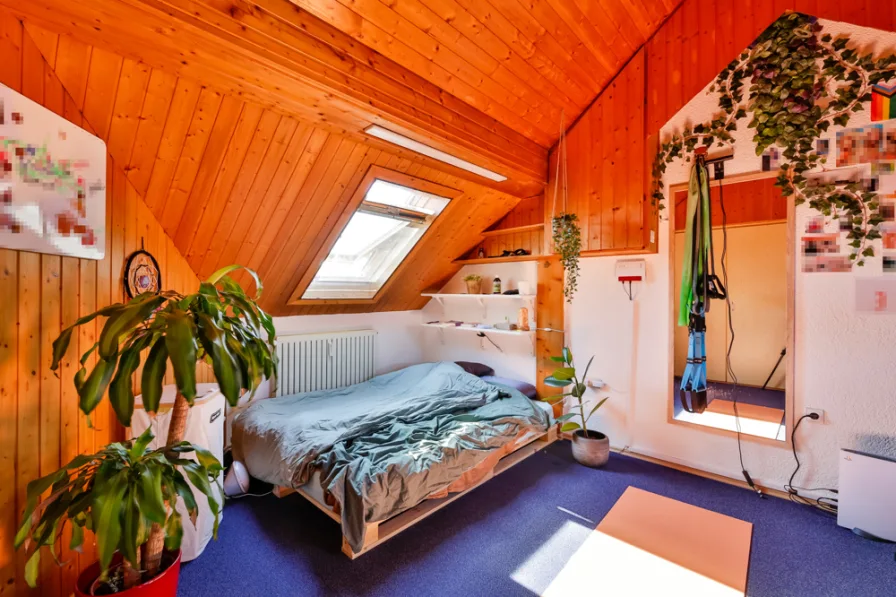 Wohn- und Schlafzimmer DG - Vorderhaus