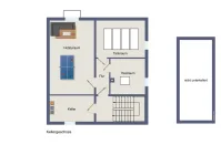 Grundriss KG visualisiert