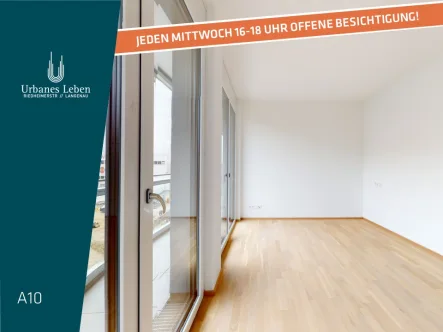 A10 - Wohnung kaufen in Langenau - HELLE 2-ZIMMER WOHNUNG IM 2. OG – URBANES LEBEN LANGENAU - A10