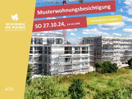 A16 - Wohnung kaufen in Langenau - 4,5 ZIMMER PENTHOUSE-WOHNUNG IM DG - "WOHNEN IM PARK" IN LANGENAU - A16