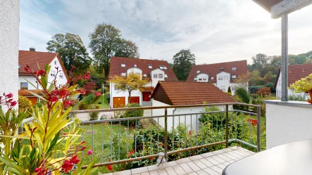 Balkon  - Wohnung kaufen in Ulm - KAPITALANLAGE: 3-ZIMMER MAISONETTE-WOHNUNG MIT GARAGE IN ULM/SÖFLINGEN