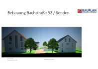 Visualisierung Einfahrt von Bachstraße