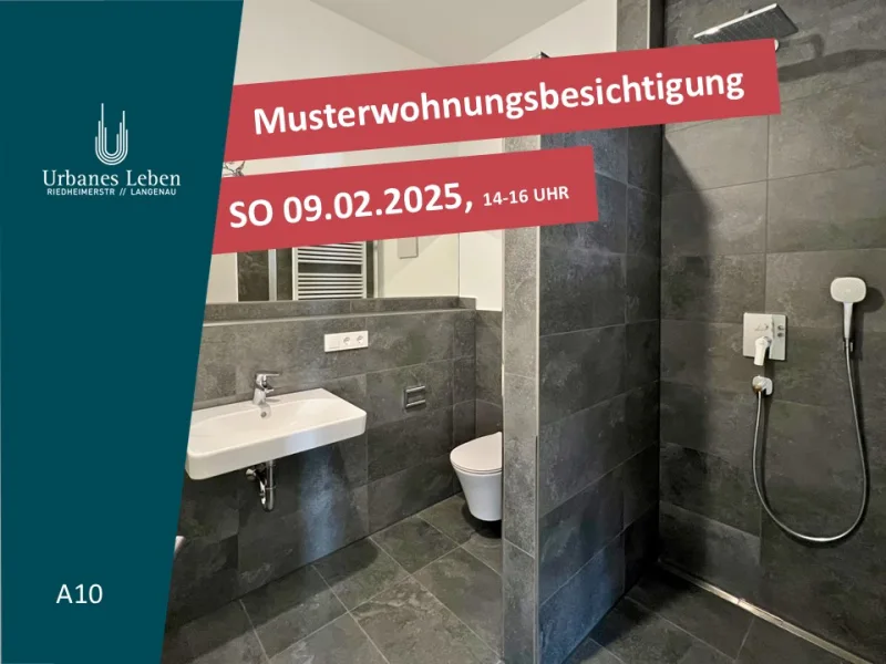 A10 - Wohnung kaufen in Langenau - HELLE 2-ZIMMER WOHNUNG IM 2. OG MIT GROSSER TERRASSE IN LANGENAU