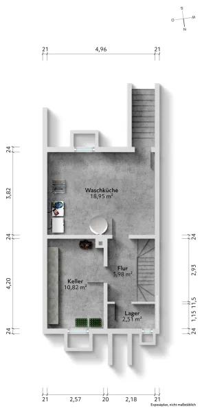 Grundriss Untergeschoss