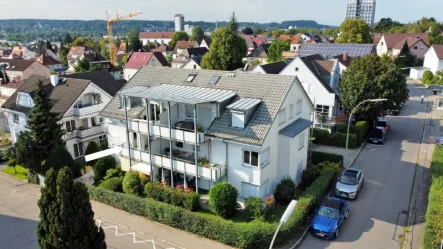 Ansicht - Wohnung kaufen in Ravensburg - ÄUSSERST GEPFLEGTE 3-ZI. WHG. IN DER SÜDSTADT - EBK - TG