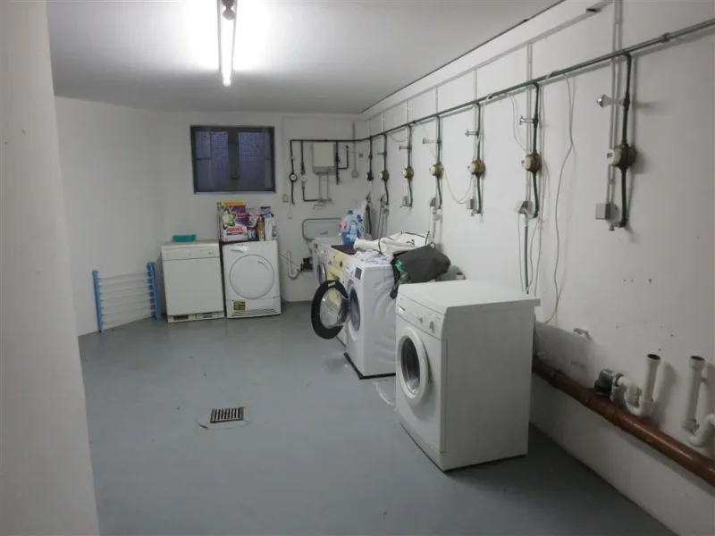 Waschmaschinenraum im KG