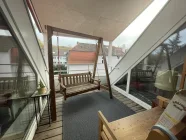 überdachte Terrasse in Südausrichtung