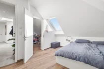 Schlafzimmer mit Ankleide