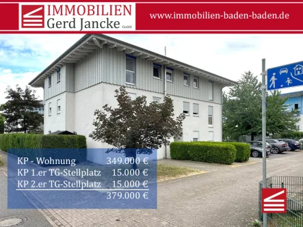 1-1470_Titelbild Portale - Wohnung kaufen in Bühl - Bühl, attraktive 3-Zimmer-Wohnung, Terrasse & 2 TG-Stellplätze
