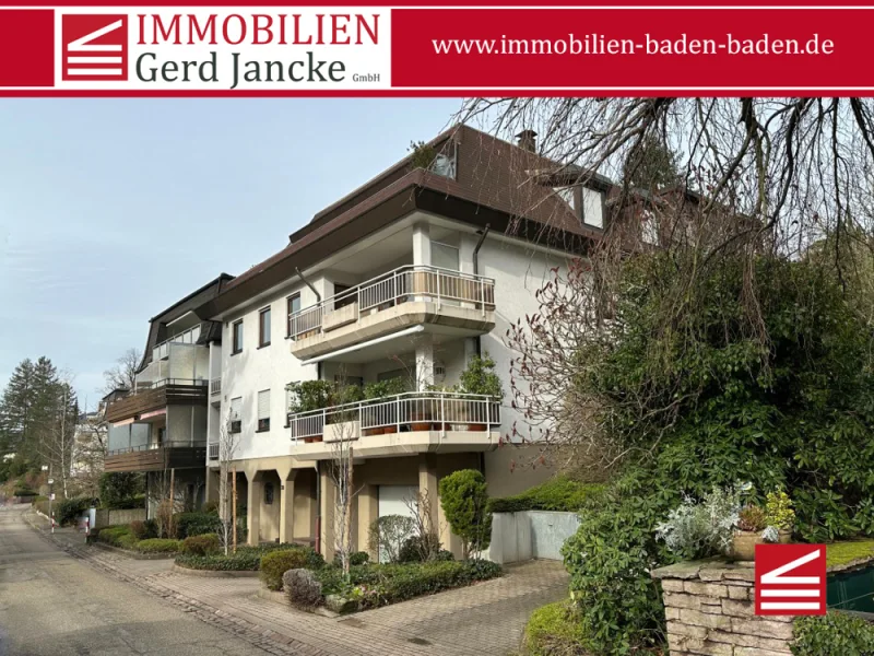 1-1490_00_Titelbild Portale - Wohnung kaufen in Baden-Baden - Baden-Baden, Zentrum, 3 Zimmerwohnung, Aufzug, sehr ruhige Lage, Balkon u. TG-Stellplatz