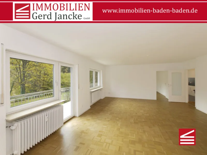 Titelbild Portale - Wohnung kaufen in Baden-Baden - Baden-Baden, 2(3)-Zimmer-Wohnung in zentraler Lage, Balkon u. TG-Stellplatz!