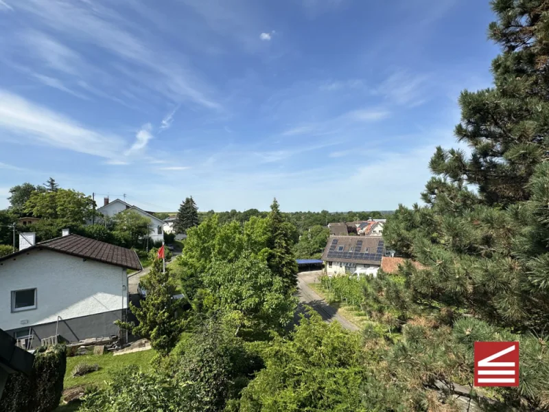 Aussicht vom unteren Balkon