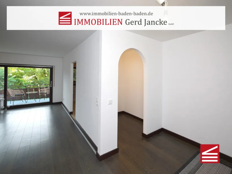 Titelbild_Portale - Wohnung kaufen in Baden-Baden - Baden-Baden, attraktive2-Zimmerwohnung mit TG-Platz u. Balkon!