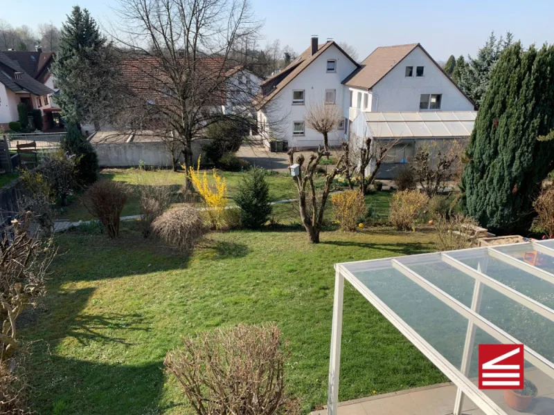 Blick auf den Garten