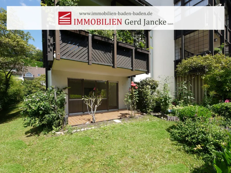 Titelbild Portale - Wohnung kaufen in Baden-Baden - Baden-Baden, attraktiv geschnittene Drei-Zimmerwohnung mit Terrasse u. TG-Stellplatz!