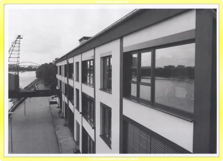 Wefthalle Ansicht Wasser - Büro/Praxis mieten in Ludwigshafen - Hochmoderne Büroflächen in bester Lage am Rhein