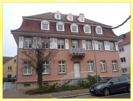 Frontansicht - Wohnung mieten in Ladenburg - Gehobene 4 Zimmerwohnung mit 2 Bädern