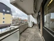 großer Balkon