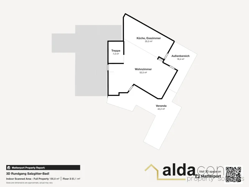 3D Rundgang Salzgitter-Bad - Floor 3