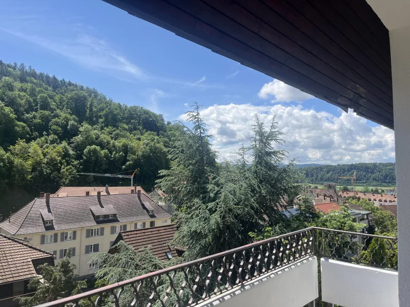 Schöne Aussicht Balkon